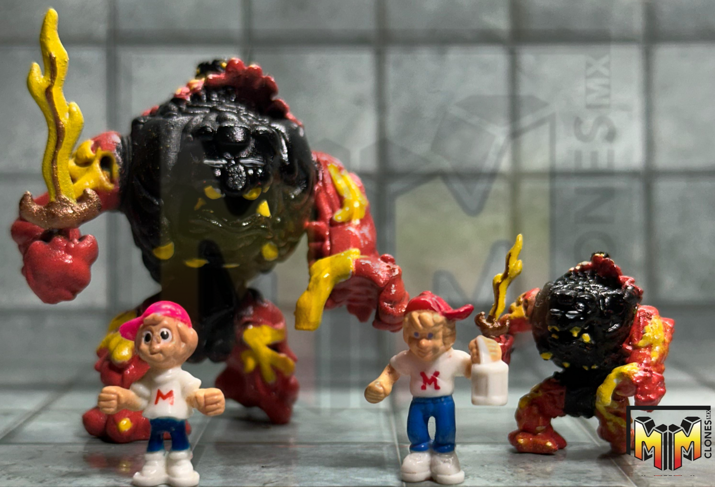 Infernak – Battle Warrior - Miniature Display Repro