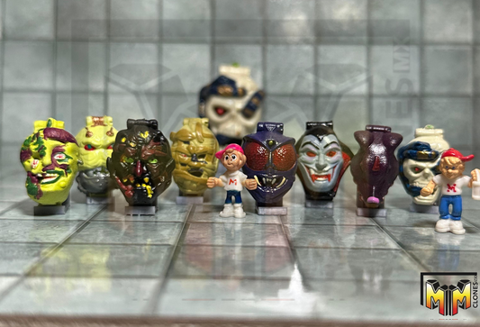Shrunken Horrors – Series 1 Full Set (8 pcs) Miniature Repros